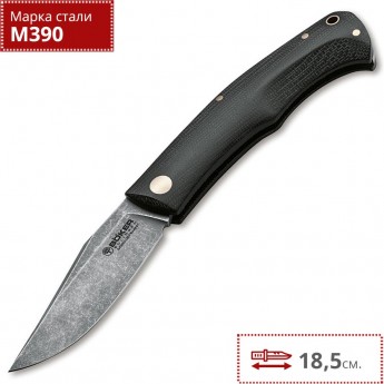 Нож BOKER BOXER EDC BLACK BK111129 Нож BOKER BOXER EDC BLACK BK111129